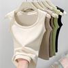 Stylish Vest Elegance Fashion Casual H565u Collar Sleeveless Camisole Undershirt Female Fall and Winter Padded and Thickened Warm Inner Bottoming Tops