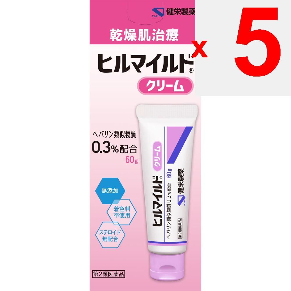 Ken-Ei Pharmaceutical Hill Mild Cream 60g Non-steroidal Indications: Rough Hands and Fingers; Keratosis of Elbows, Knees, Heels, and Ankles; Cracks an
