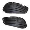 2pcs Front Bumper Fog Lamp Grille Cover Glossy Black Parts For Mercedes Benz C300 C400 C43 C450 2015-2018 2058854123 2058854023