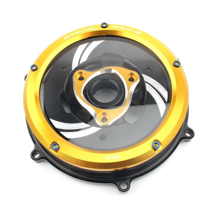 Исключительная прозрачная крышка сцепления для Ducati Panigale V4 S, разработанная для стиля, защиты и