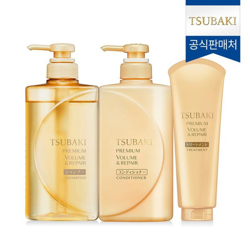 НОВЫЙ набор из 3 предметов Tsubaki Premium Volume & Repair