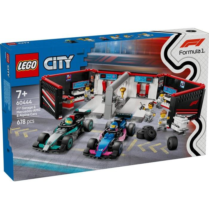 LEGO City F1 Mercedes-AMG & Alpine Race Garage 60444 Multicolor