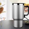500 мл 12 В автомобильное отопление из нержавеющей стали чашка для воды чайник кофе кружка с подогревом