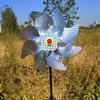 Useful Colorful Long-Lasting Bird Repeller Windmill Reflective Repellent Pinwheel Garden Supplies