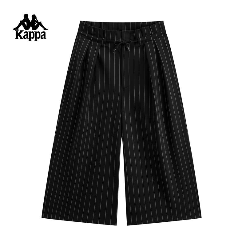 Kappa Женские полосатые укороченные брюки-клеш