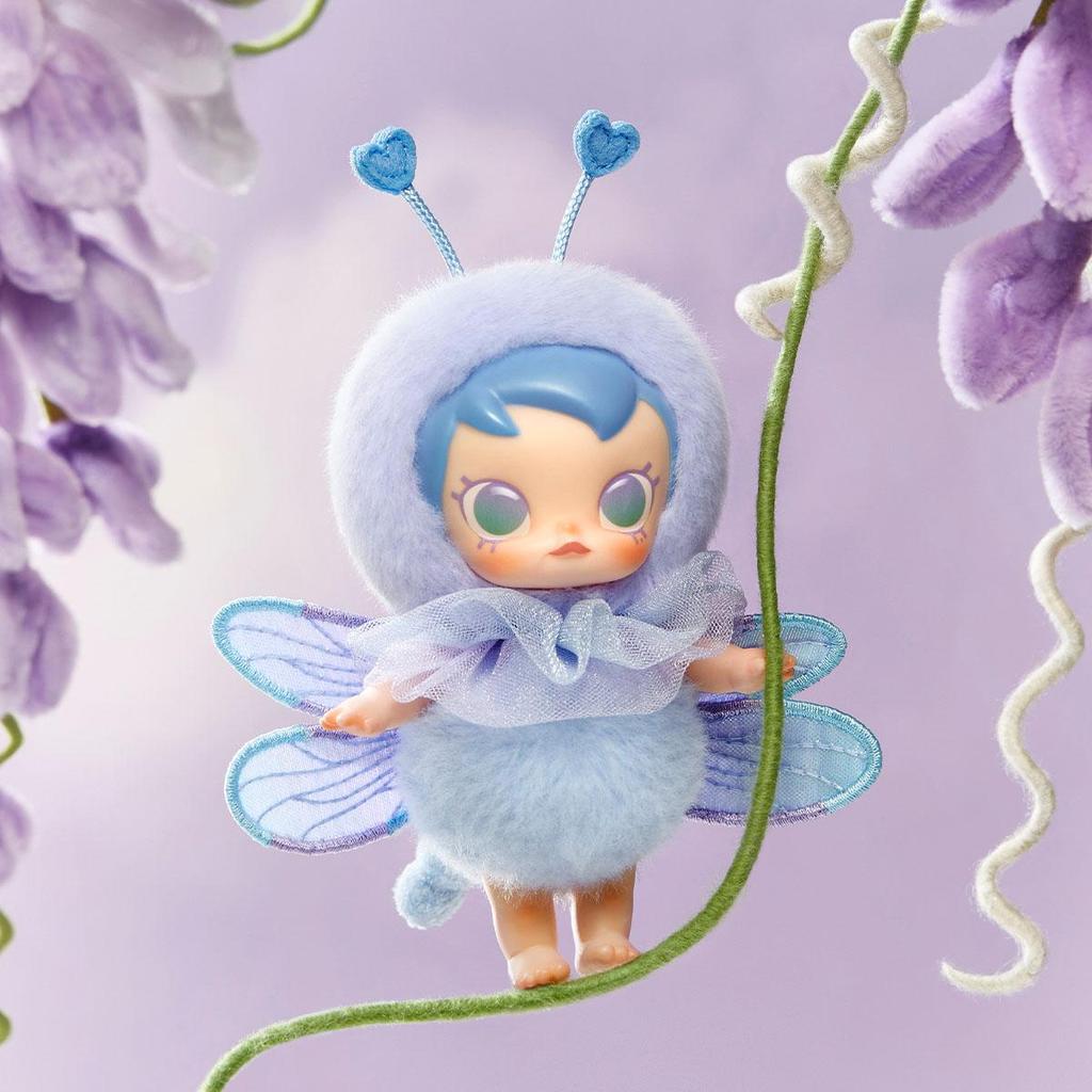 POP MART Детская коляска Molly Серия Roam - Виниловая плюшевая подвеска Blind Box