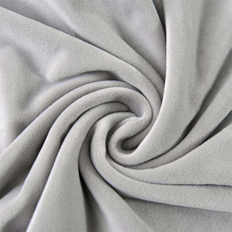 1 шт. бархатный чехол для пуфа, квадратный однотонный чехол для подставки для ног, эластичный чехол для пуфа, защитный чехол для мебели в гостиной