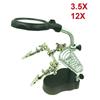 Third Hand Helping Desktop Magnifier Soldering Repair Tool Soldering Iron Station Stand With Welding Magnifying Glass Clip Clamp