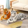 Tiger Throw Pillow Funny Hugging Bright Color Useful Stuffed Animal Doll Gift Home Decor