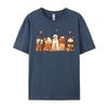Casual T Shirt ShihTzu Dog Coffee Drink Pumpkin Special Tshirt Men Tee Shirts Soft Texture Man Clothing 3d Printed T Shirts