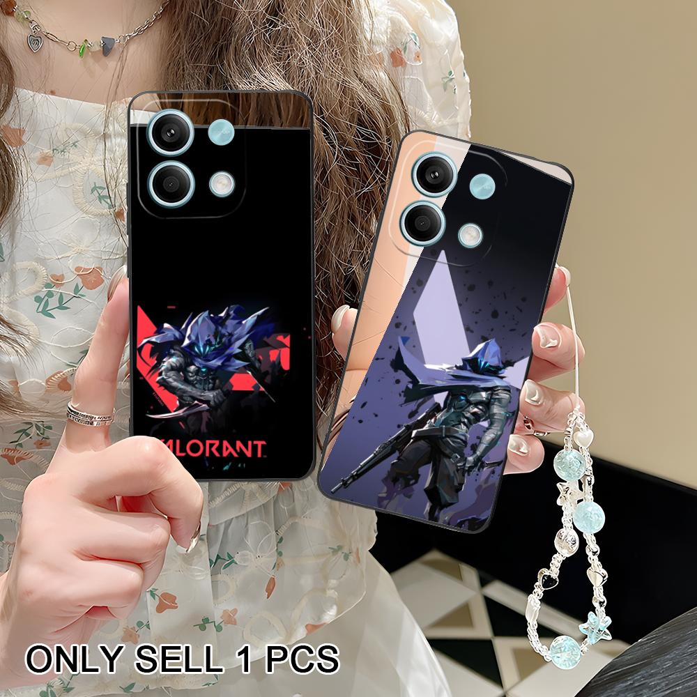 Valo Omen Phone Case for POCO M7 M6 M5 M4 M3 X7 X6 X5 X4 X3 Pro GT 5G Soft TPU Shockproof Cover