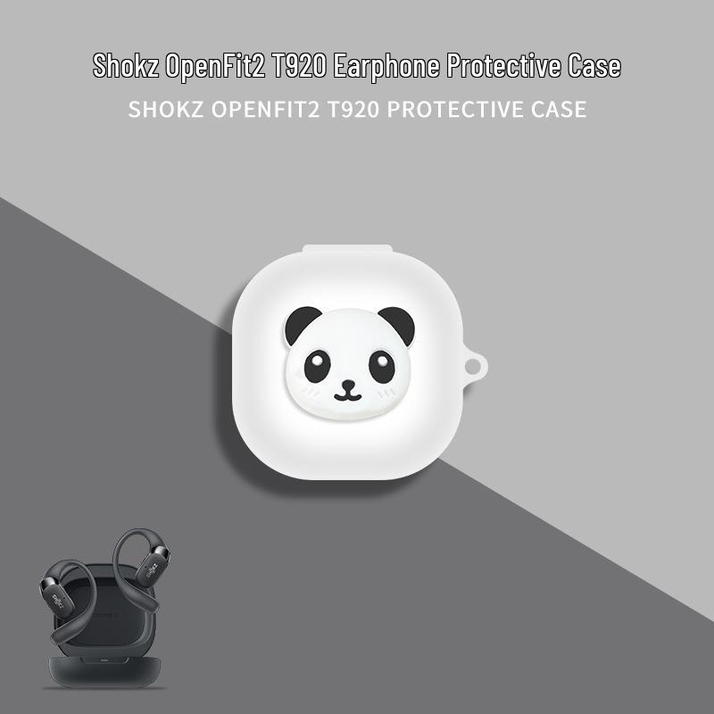 Shokz T920 Protective Case with Comfort Ring for OpenFit2 and Air Open-Ear Earbuds