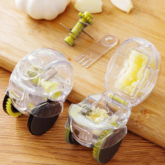 Роликовый измельчитель чеснока, легко чистится, ручная давилка для чеснока, роликовая мясорубка, измельчитель, режущий инструмент, кухонные гаджеты