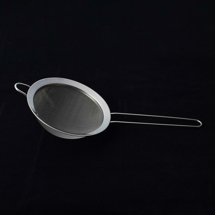 1 шт. Новый диаметр 7 см Маленький скиммер для масла из нержавеющей стали с мелкой проволочной сеткой Сито для муки KTY