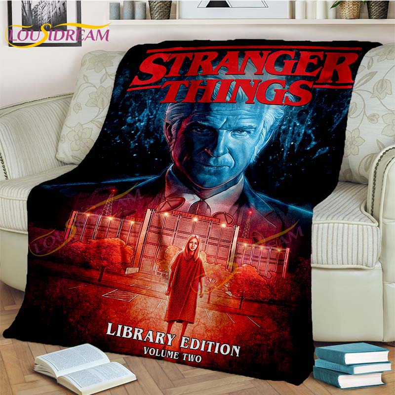 Одеяло «Очень странные дела», фланелевое одеяло с героями мультфильмов «Демодоги», одеяло ужасов для гостиной, дивана-кровати, детский подарок, домашний декор