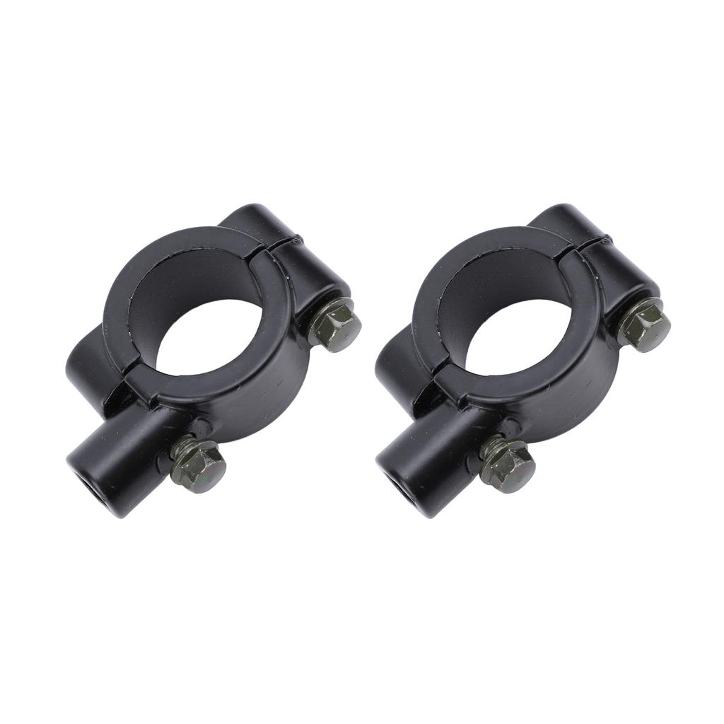 2PCS 25mm Motorcycle Handlebar Mirror Mount Holder Clamp Bracket Adapter Universal for Motorbike ATV Scooter Project