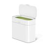 Контейнер для компоста Simplehuman, 4 литра (4L) объем, с крышкой, мусорное ведро из нержавеющей стали (simplehuman CW1648)