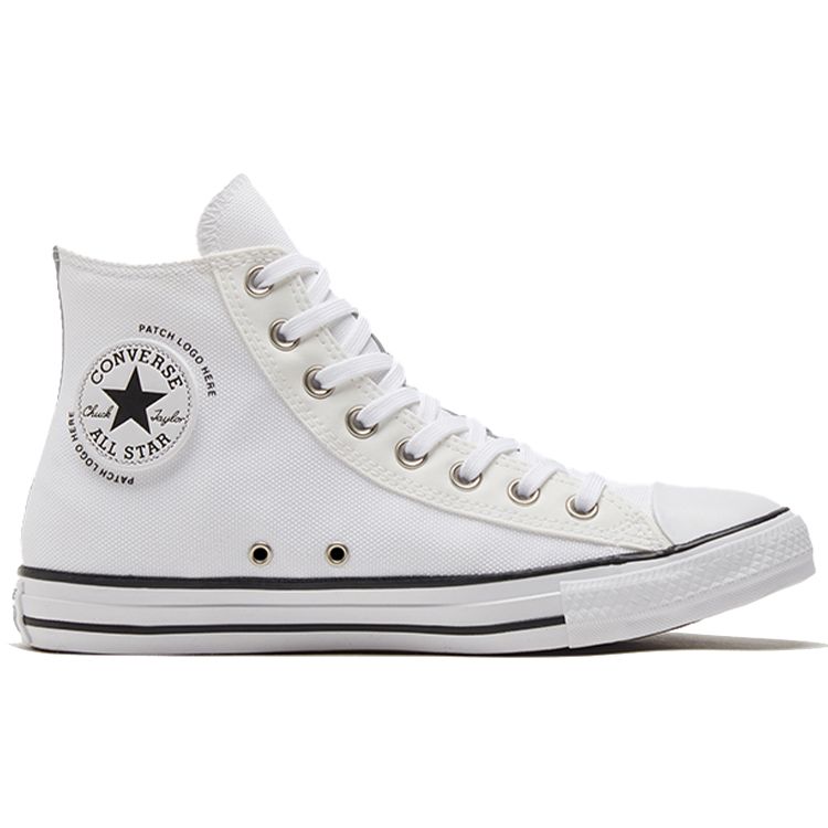 Converse Chuck Taylor All Star Comfortable Versatile Casual High-Top Canvas Shoes Unisex Sneakers White 169823C