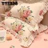 A Pair of Pure Cotton Pillowcases Spring and Autumn Large Size