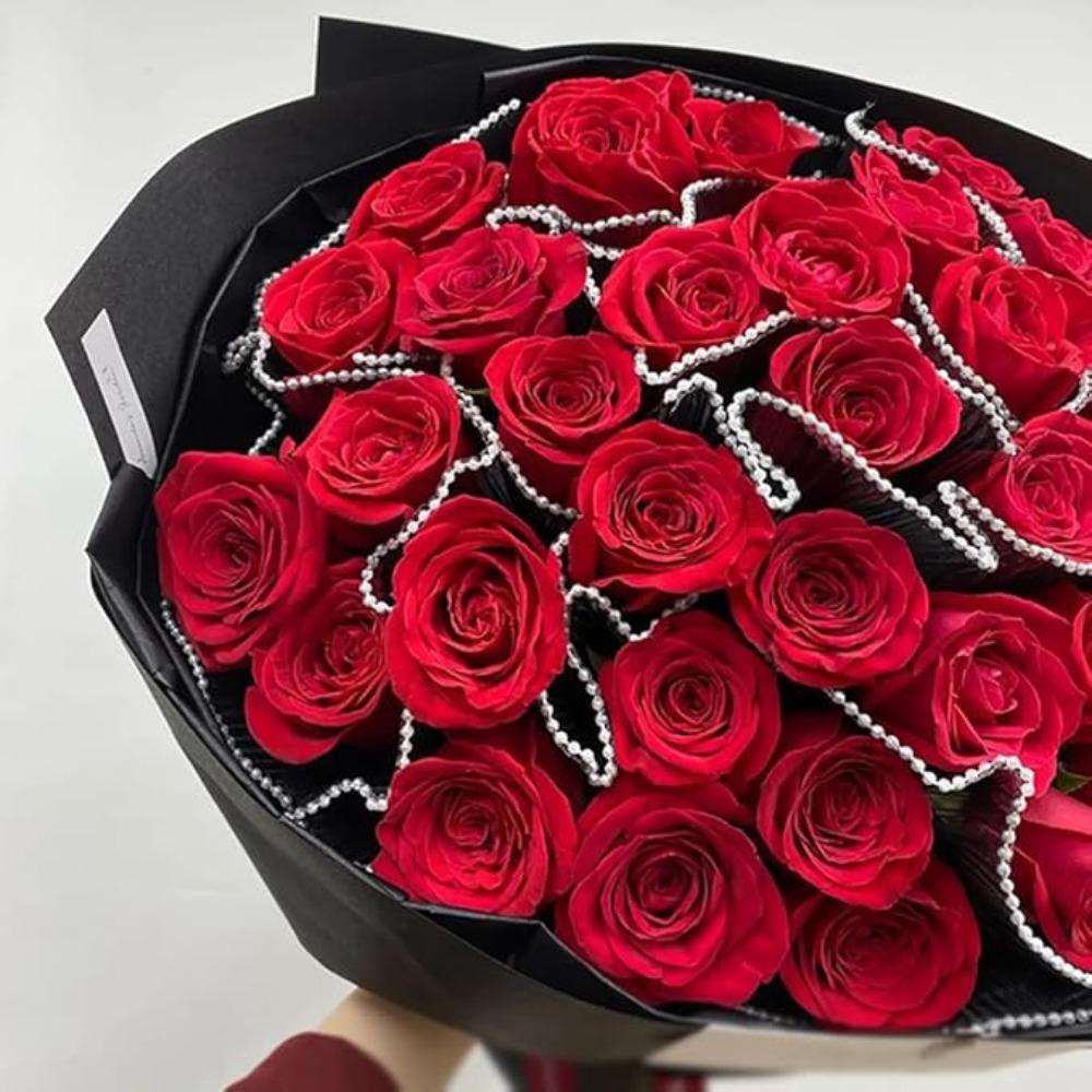 3 Pcs Pearl Edge Packaging Paper Flower Wrapping Mesh Yarn Bouquet Wrapping Yarn Gift Wrap Mesh Paper Florist Supplies