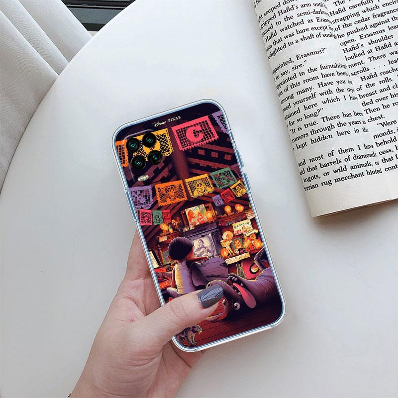 Disney Coco Transparent Phone Case for Motorola Moto Edge 20 30 40 50 S30 Fusion Ultra Pro Neo Lite