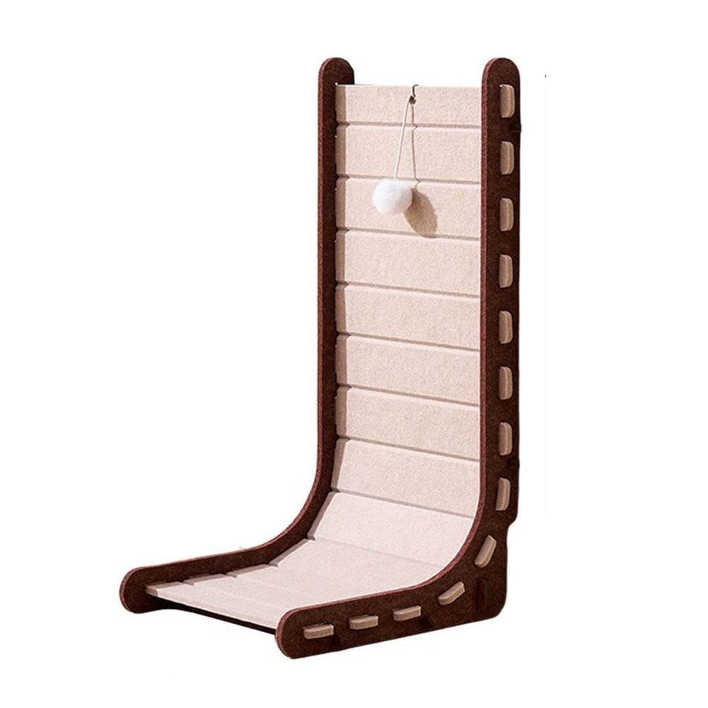 Vertical L-Type Cat Scratch Board Anti-Scratch Felt Cat Climbing Frame Nest Integrated No Shedding Cat Scratch Pad Pet Gifts