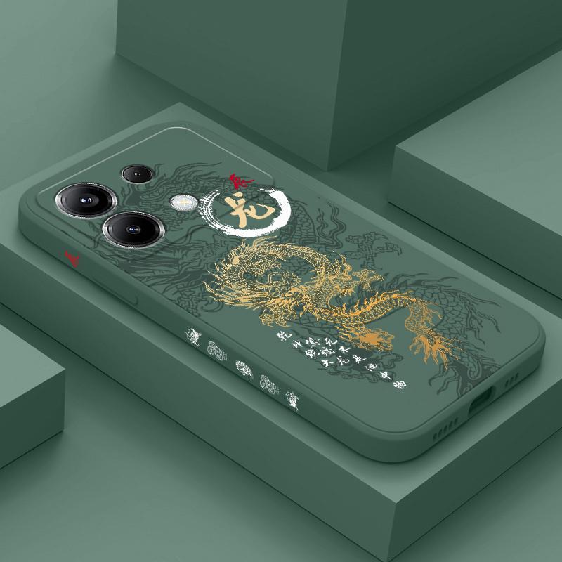 Чехол для телефона «Летающий дракон» для Xiaomi Poco F8 F7 X6 F6 M6 M5 M5S F5 X5 F4 X4 M4 F3 M3 X3 Pro 4G 5G GT Силиконовая крышка