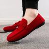 Doudou Shoes Men's Doudou Shoes One Pedal Men's Shoes Tide Sleeve Men's Cloth Shoes Versatile Lazy Shoes Casual Korean Edition Popular
