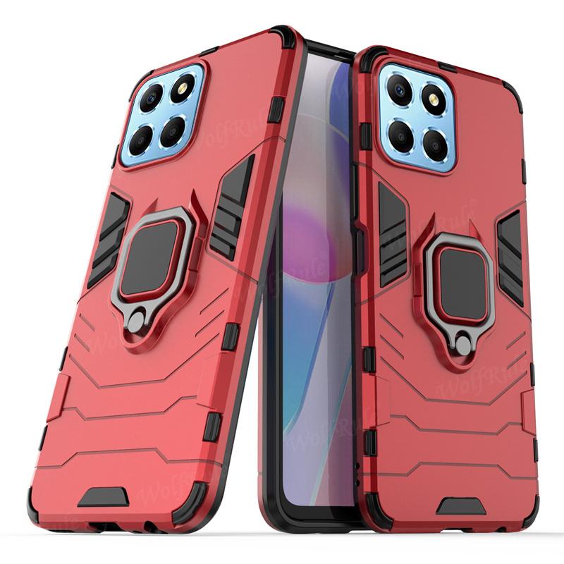 Для чехла Honor X8A 5G чехол Huawei Honor X8A 5G Capas противоударный бампер задняя крышка кольцо магнитный держатель чехол Honor X8A 5G Fundas