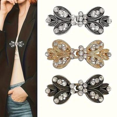 Пряжка для шарфа, угловая пряжка для одежды, завязанная пряжка, креативная женская застежка, подол для одежды, простая корейская версия, декоративная застежка