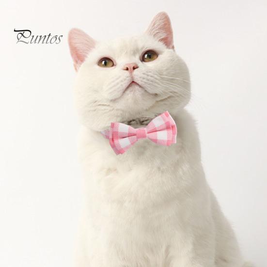 Британский клетчатый кошачий воротник, галстук-бабочка, отрывная ткань, ожерелье для домашних животных с медными колокольчиками, классический дизайн, шейный воротник для мальчиков и девочек, кошек, щенков, собак