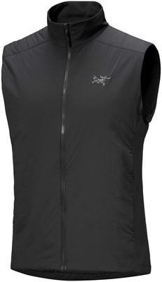 Куртка Arc'teryx Atom Vest черная жилетка из синтетического волокна