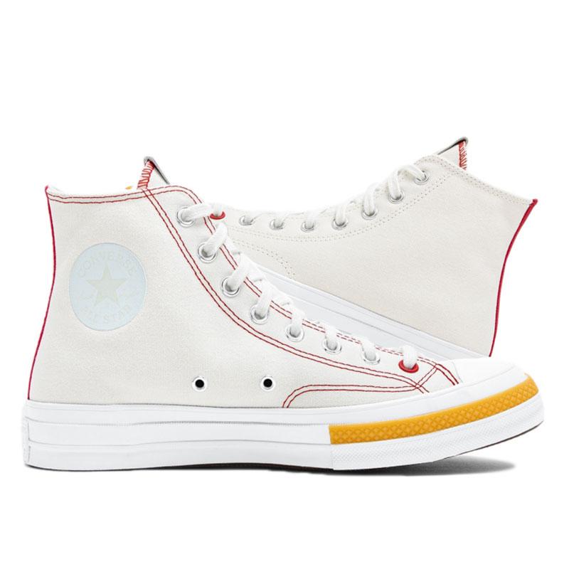 CLOT x Converse Chuck 70 Chuck Taylor Hi "White" Коллаборация Ретро Высокие Кеды Унисекс Белый
