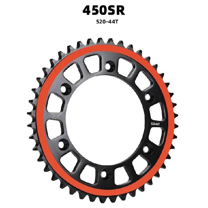 Тихий прочный гоночный комплект звезд Fly Wheel передняя и задняя модифицированные бесшумные звезды для CFmoto CF moto 450 SR NK 450SR 450NK