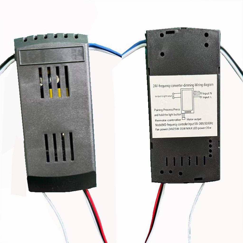 Ceiling Fan Lamp Remote Control Set 6 Speed Multipurpose Accessory Easily Install Lightweight