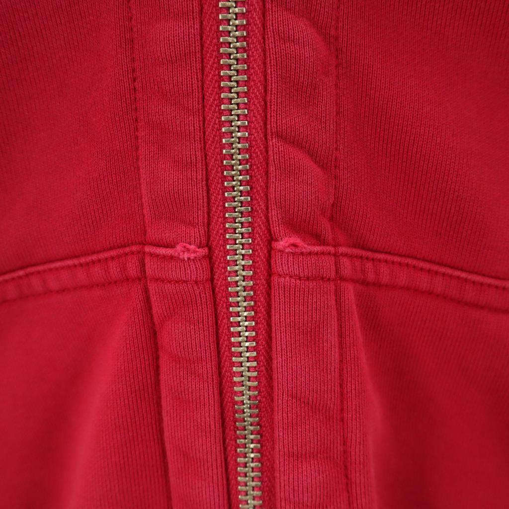 Lacoste Свитшот с длинным рукавом Худи на молнии 3 серия Red Мужской Б/у