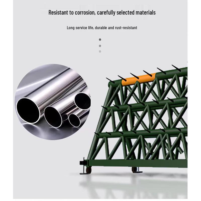 Mobile Spiked Security Barrier