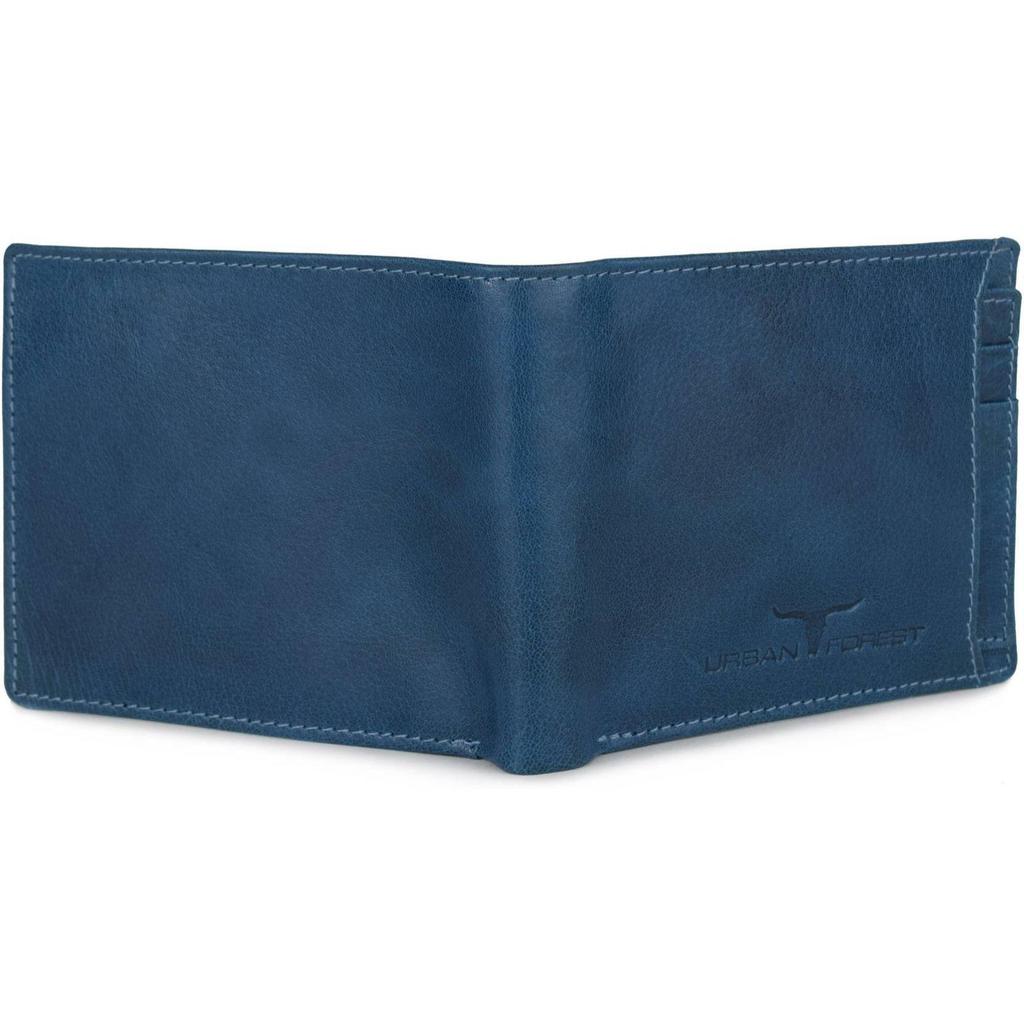 Мужской повседневный кошелек из натуральной кожи - стандартный размер (9 слотов для карт)