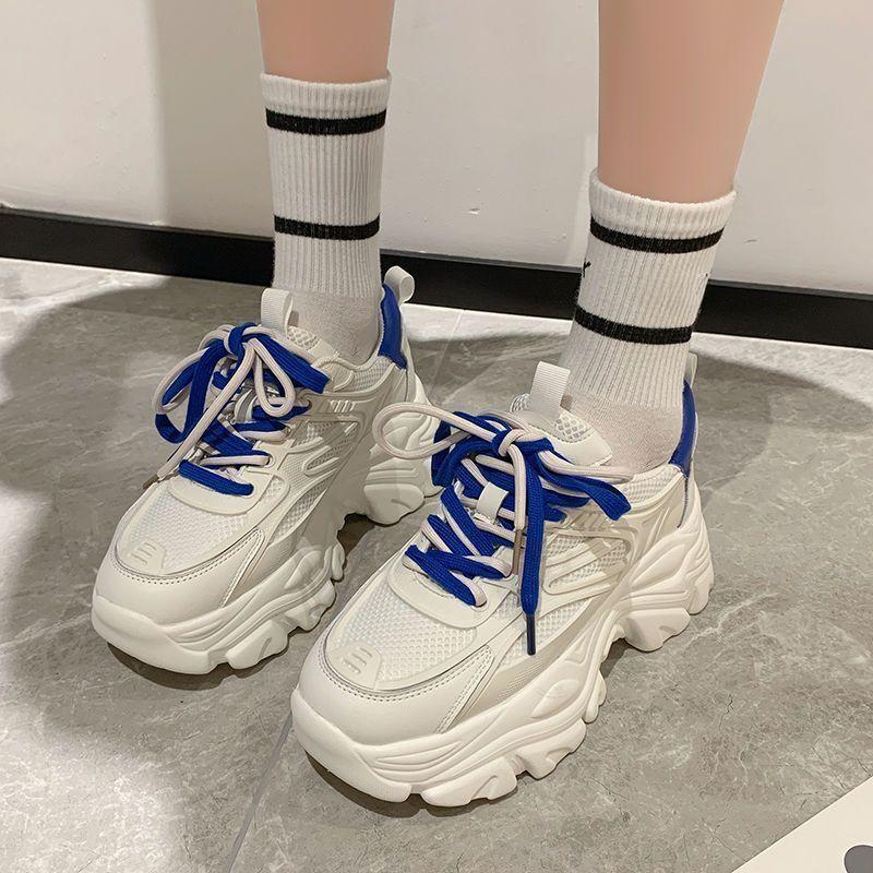 Обувь для женщин Ins All-Match Commute Platform Dad Shoes Женская весенне-летняя новая повседневная обувь для детей