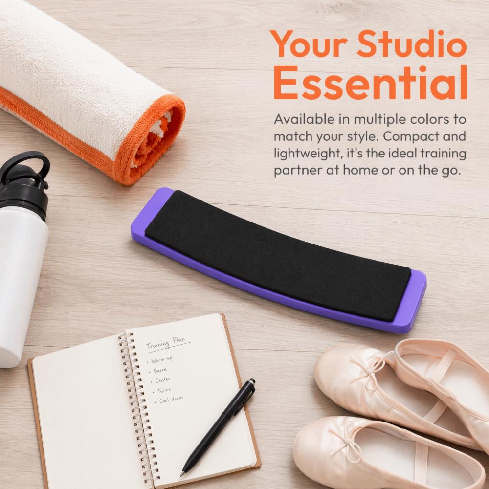 Curved Dance Training Board ABS Pirouette Trainer Portable Turning Board  Figure Skating