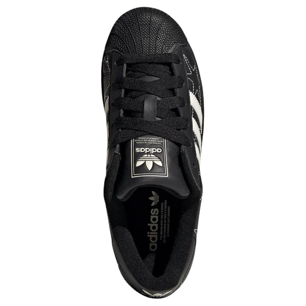 Adidas Женские кроссовки Superstar II Черный с кремовым White IH4124