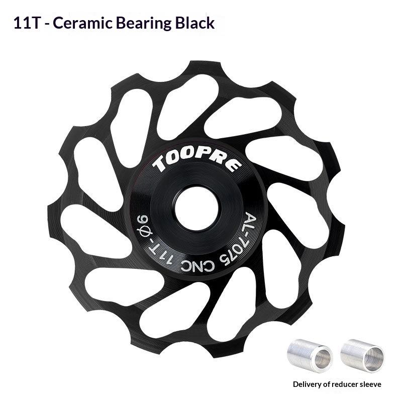 Bicycle Rear Derailleur Guide Wheel 11T 13T Aluminum Alloy Bearing Lightweight Ceramic Bearings For Mountain Road Bike