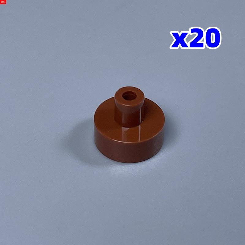 Нетоксичные кубики Moc Держатель для свечи Круглый 1x1 Открытый шип 37762 20482 85861 Аксессуары Модель Образовательная игрушка для детей Строительные блоки