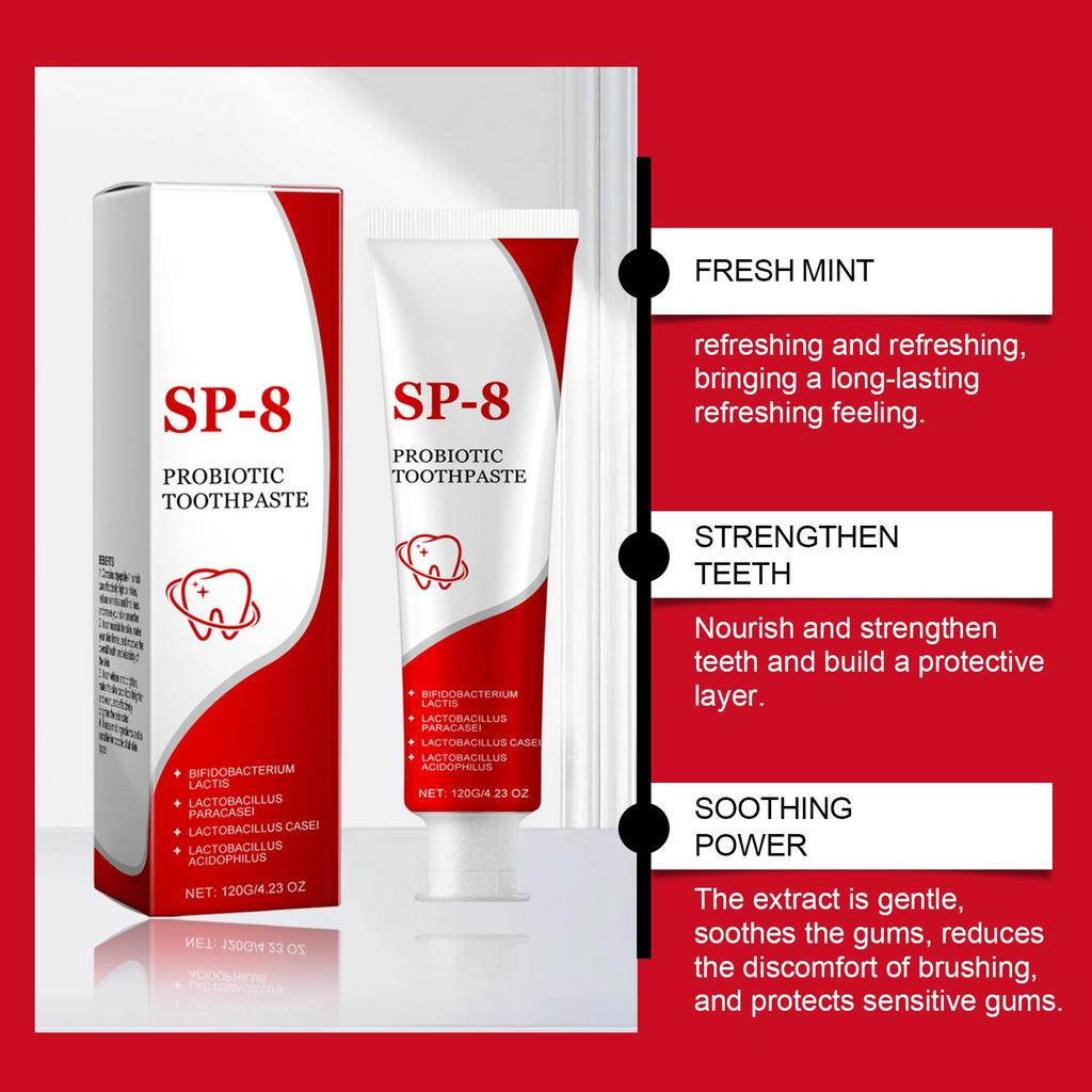 Oralhoe Mint Cleaning Toothpaste Gently Cleanses Teeth from Stains and Yellowing, Cleanses and Cares, and Leaves a Long-lasting Fresh Scent.