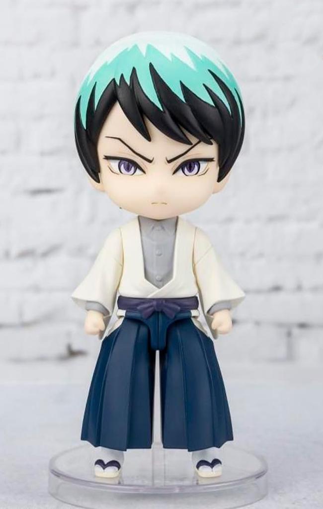 TAMASHII NATIONS Фигурки мини-убийца демонов: Kimetsu no Yaiba Yushiro, подвижная фигурка, окрашенная из ПВХ и АБС, примерно 90 мм