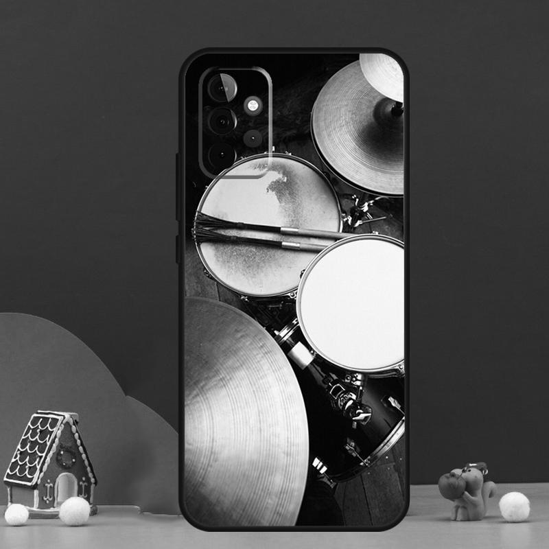 Чехол-барабан для музыкального инструмента для Samsung Galaxy A36 A56 A06 A13 A53 A32 A12 A22 A52 A35 A17 A16 A55 A15 A54 A34 A14
