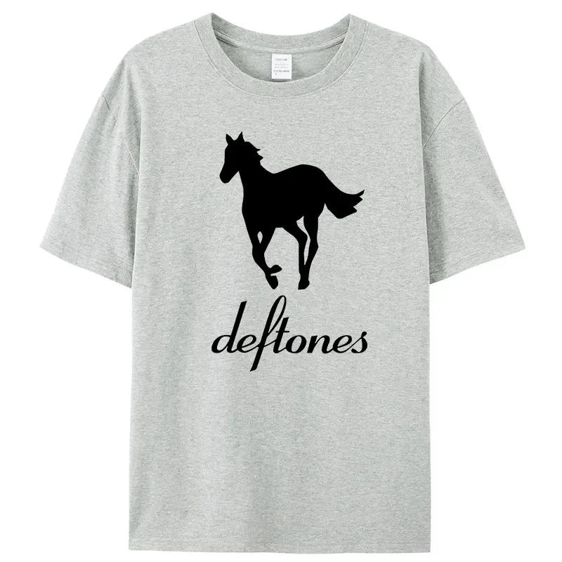 Новая мужская хлопковая футболка Deftones Merch Chino Moreno Diamond, свободная и удобная мужская уличная одежда в стиле Харадзюку