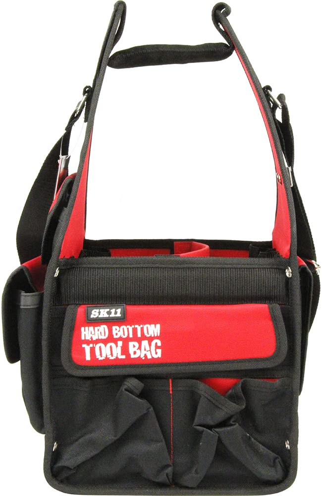 SK11 Tool Bag PRO HB Hard Bottom With Holder Inner Divider Outer Pocket with Lid (SK11) Tape/Convex STB-HB-HD