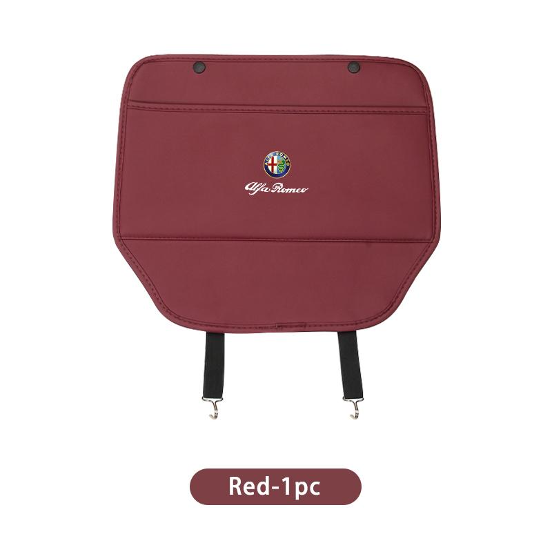 Car Seat Back Anti-kick Pad Protector Mat Anti Scratch Organizer For Alfa Romeo 159 Giulietta 156 147 Giulia Mito GT Stelvioxya563