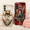 Для Samsung Galaxy A57 A37 A17 5G Чехол SM-A176B SM-A376B SM-A576B Ударопрочный Чехол Буква Корона Мягкий Funda Для Samsung F17 Coque